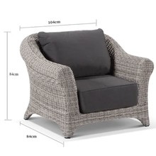Versailles Outdoor Single Arm Chair gallery detail image