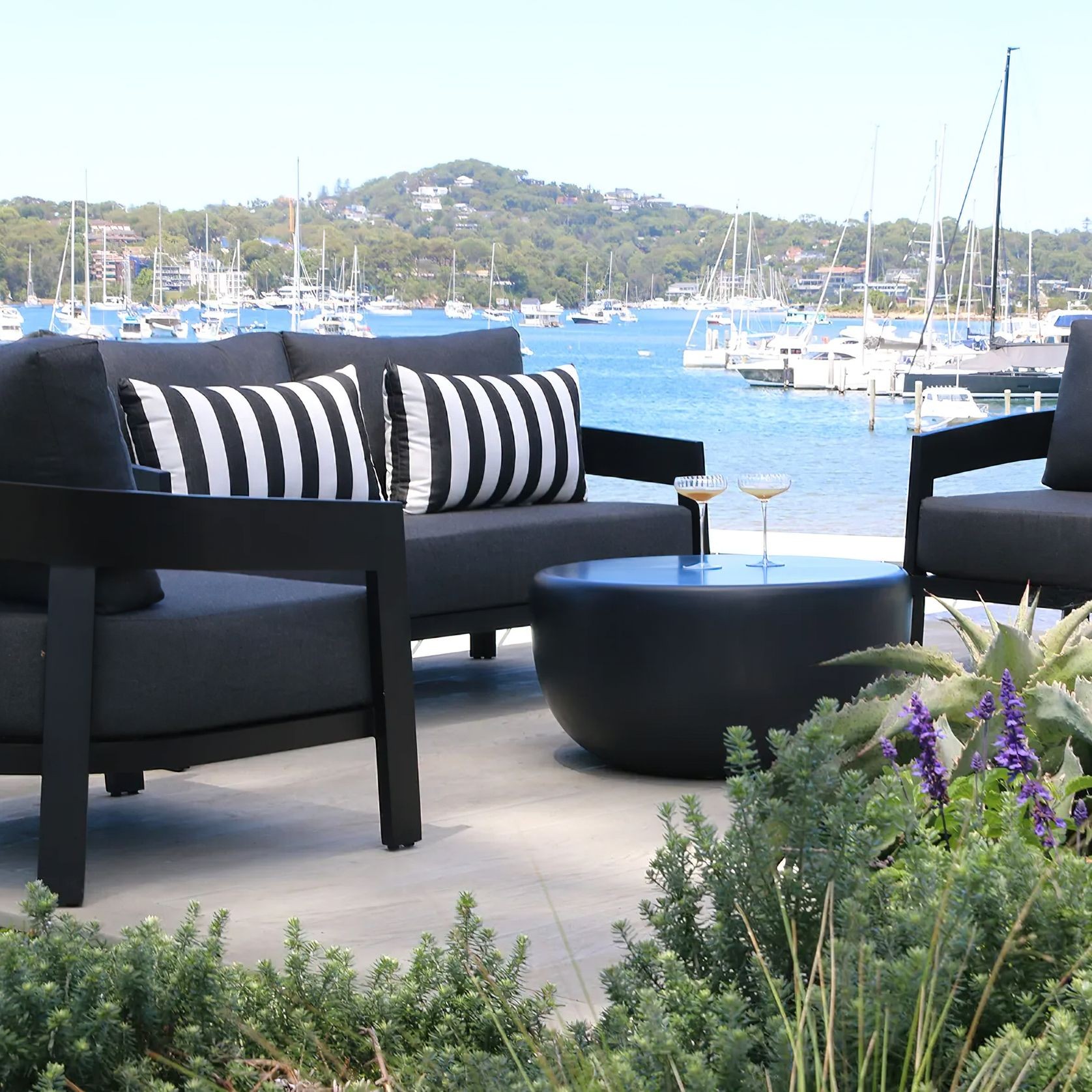 Ubud 4pc Aluminium Outdoor Lounge Setting gallery detail image