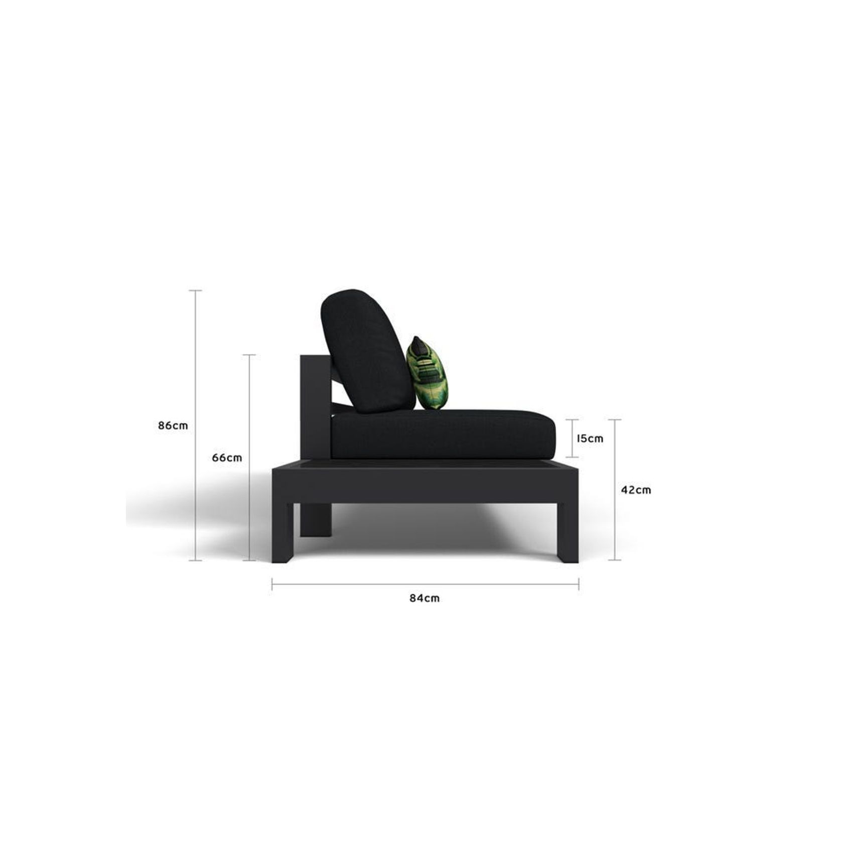 Aspen 6 Seater Outdoor Platform Lounge Setting gallery detail image