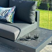 Aspen 6 Seater Outdoor Platform Lounge Setting gallery detail image