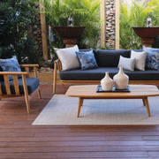 Float 4pc Teak Outdoor Lounge Setting gallery detail image