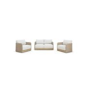Bodrum 3pc Outdoor Lounge Setting gallery detail image