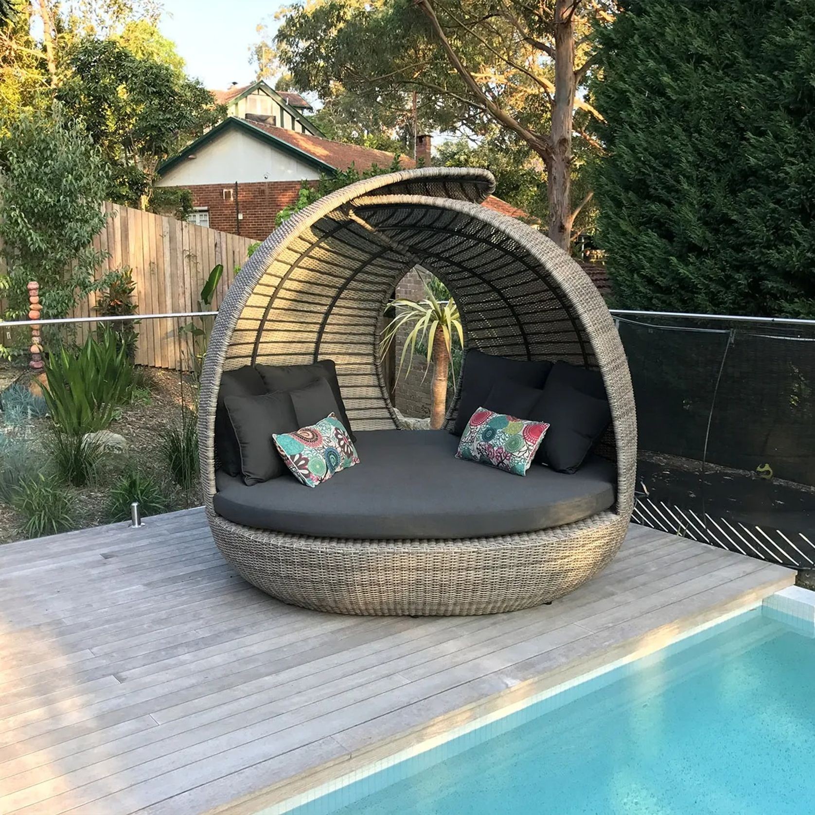 Lotus Wicker Daybed gallery detail image