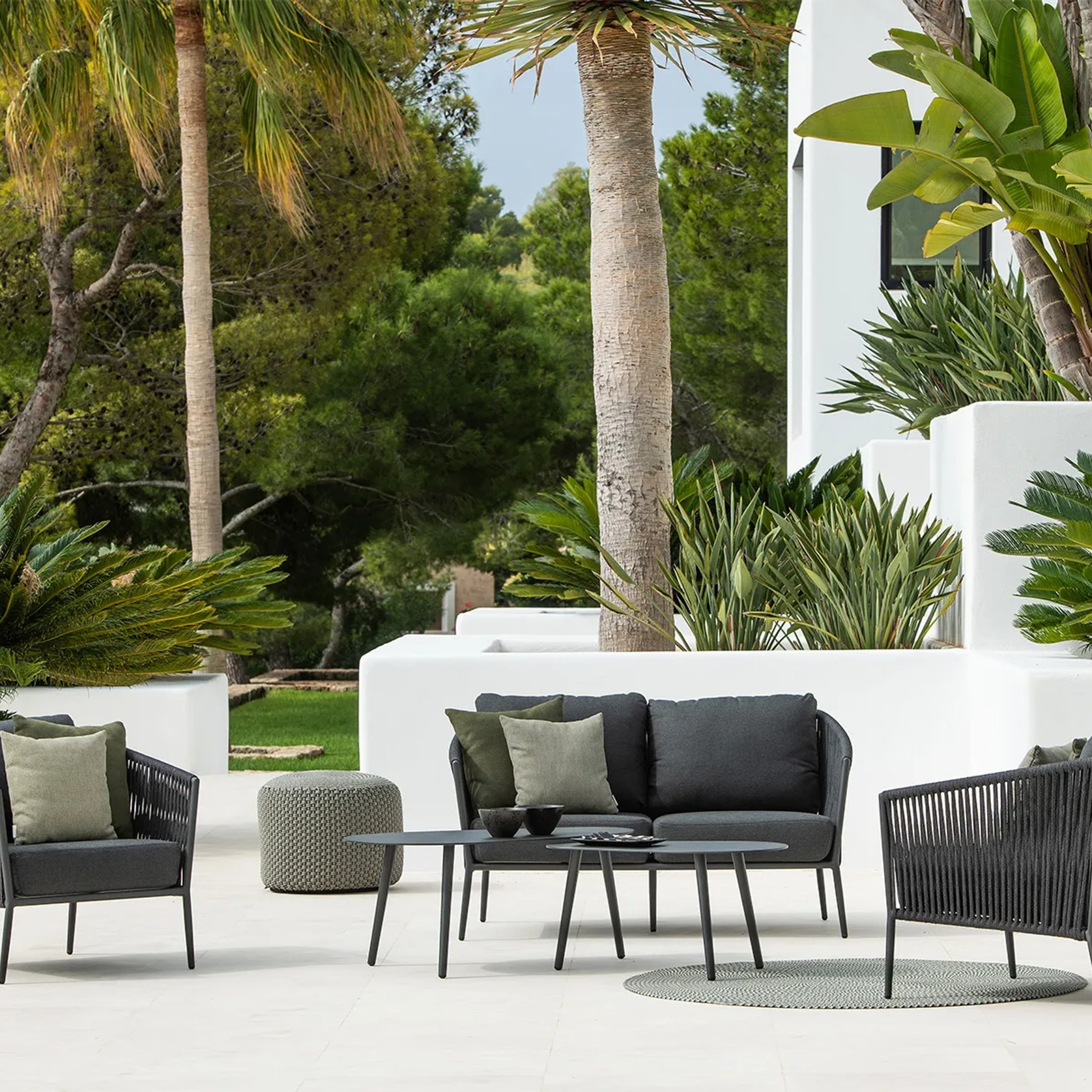 Gizella 4pc Outdoor Sofa Setting gallery detail image