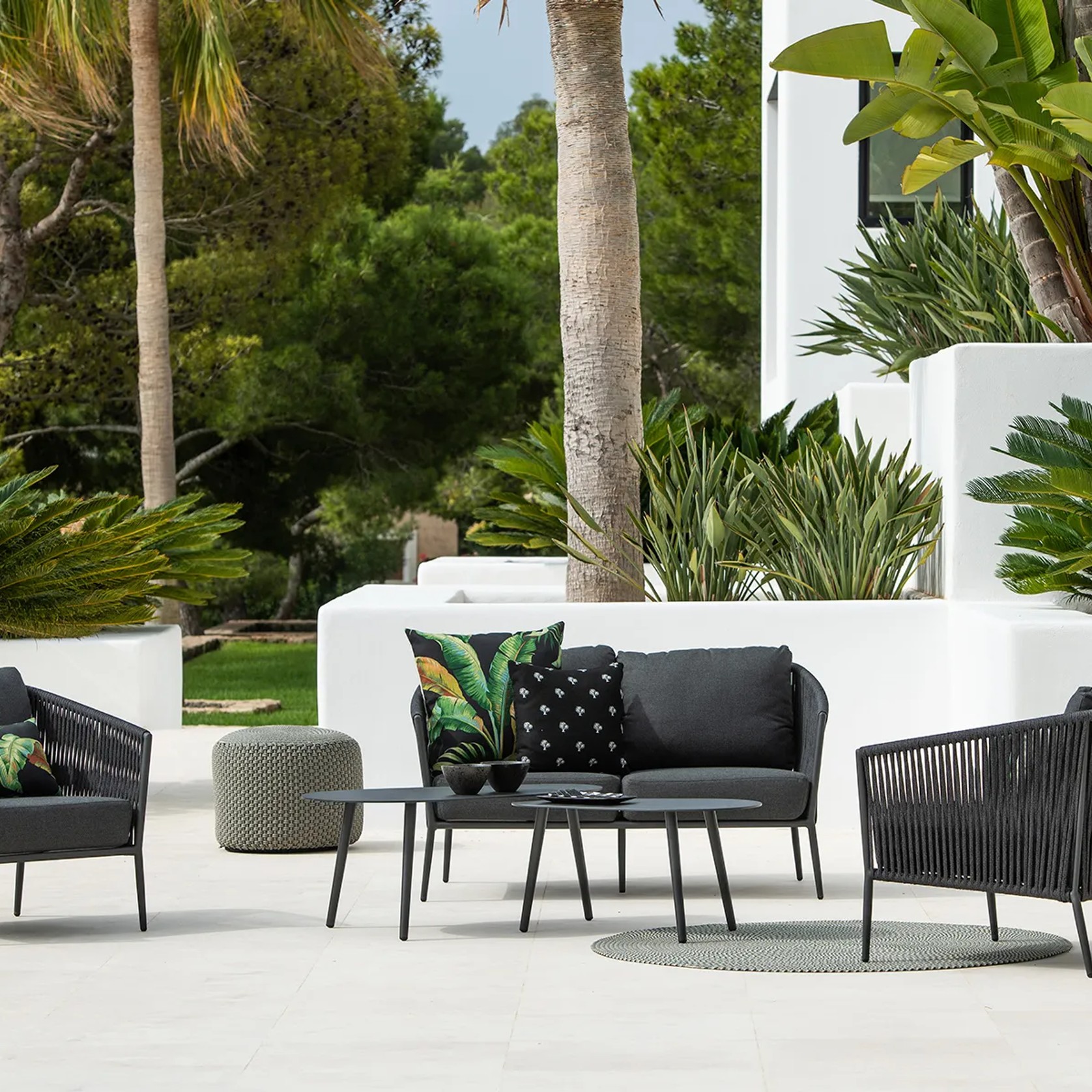 Gizella 4pc Outdoor Sofa Setting gallery detail image