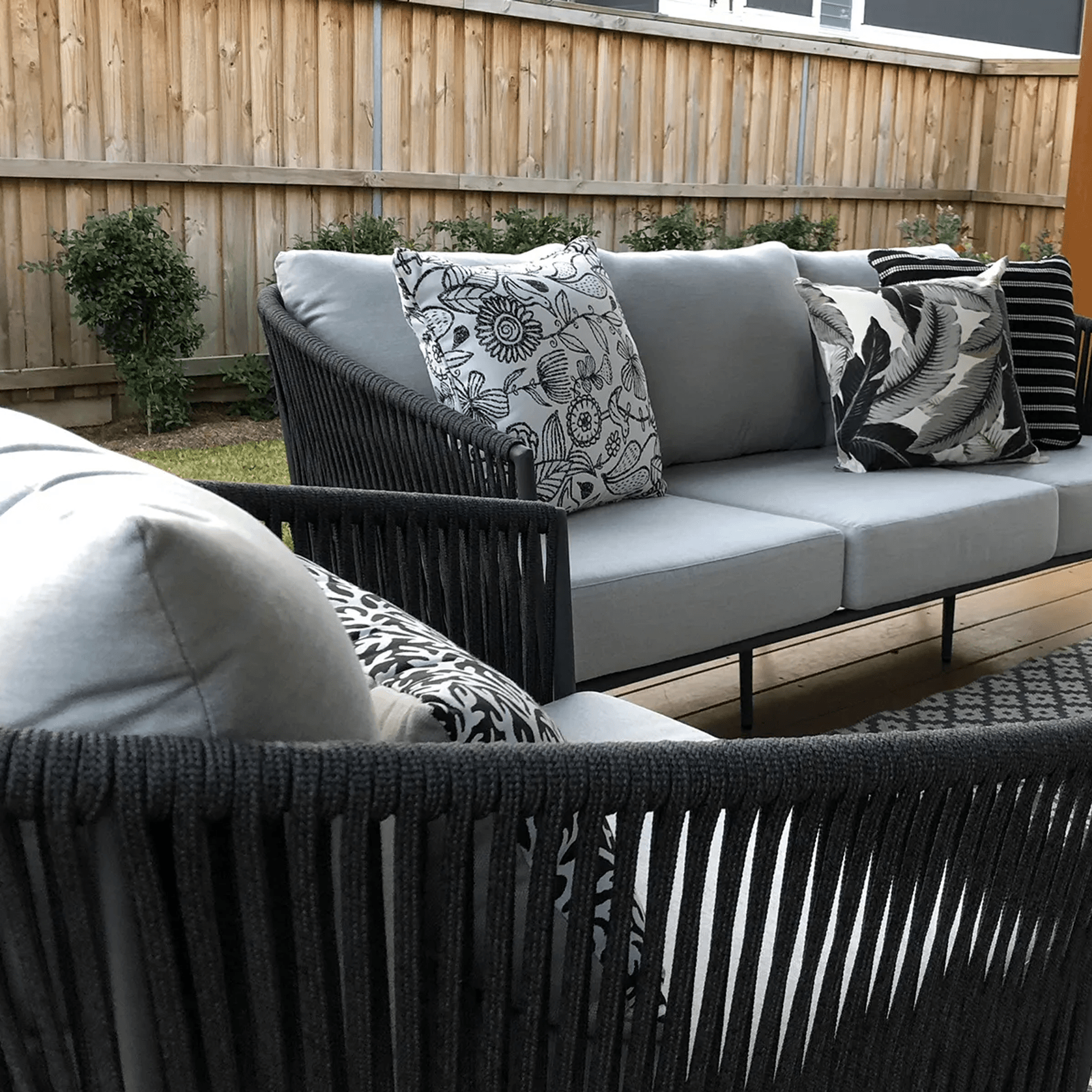 Gizella 4pc Outdoor Sofa Setting gallery detail image