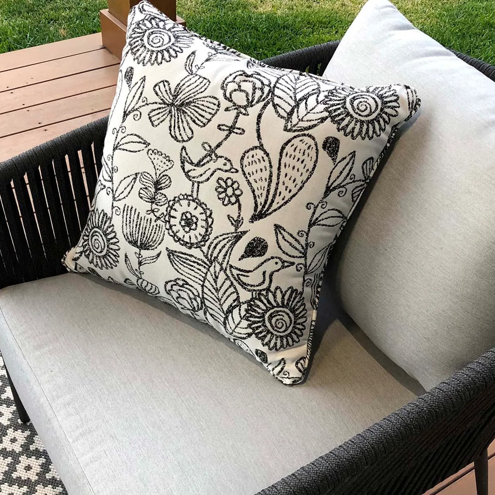 Gizella Outdoor Single Sofa gallery detail image