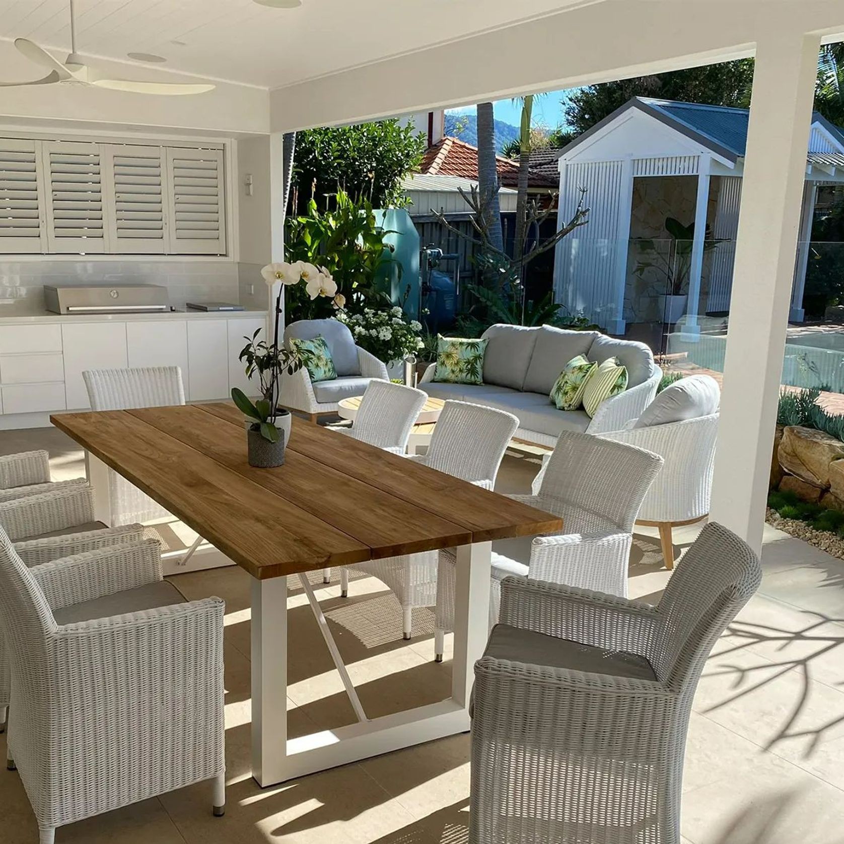Grace 4pc Outdoor Lounge Setting gallery detail image