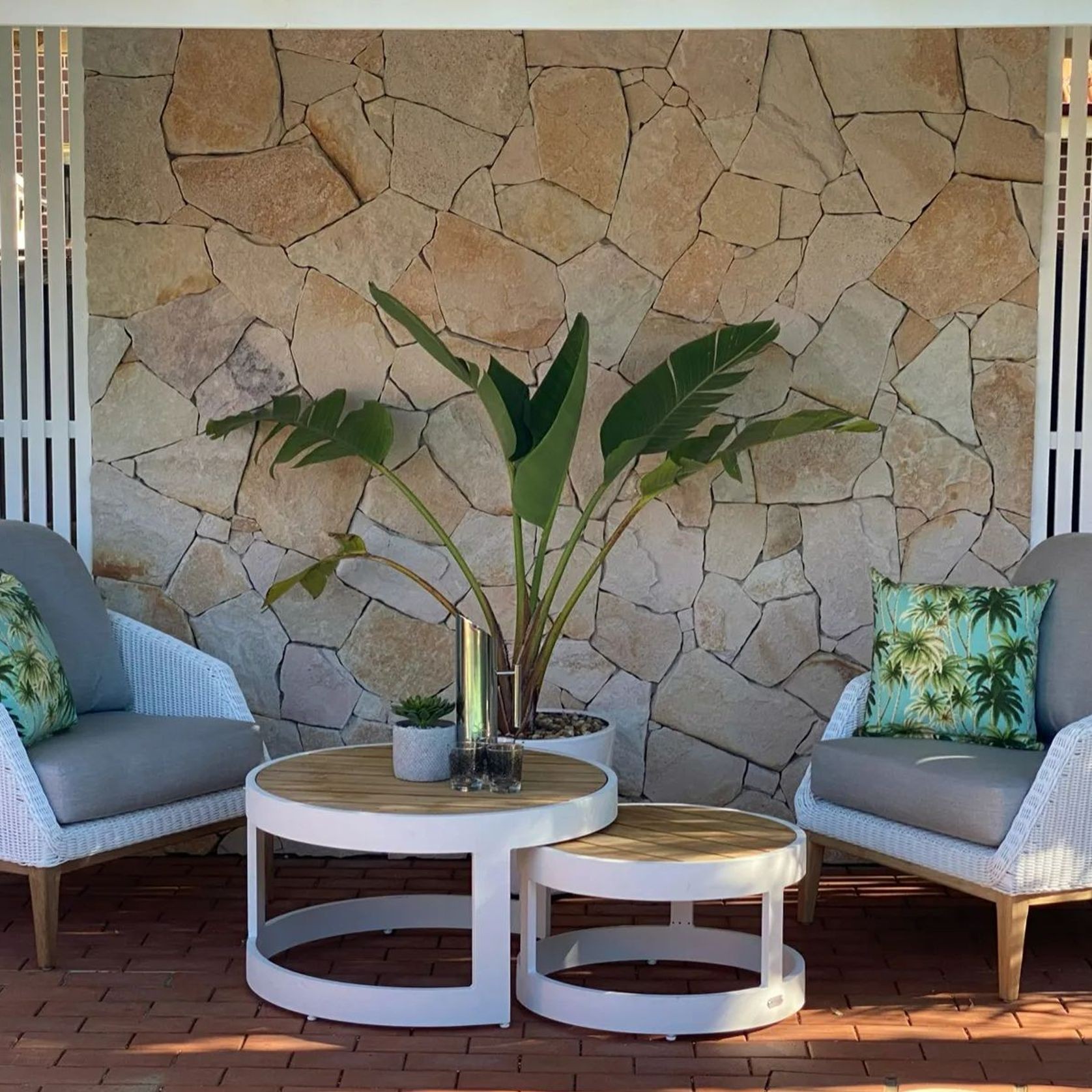 Grace 4pc Outdoor Lounge Setting gallery detail image