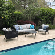 Gizella 4pc Outdoor Sofa Setting gallery detail image