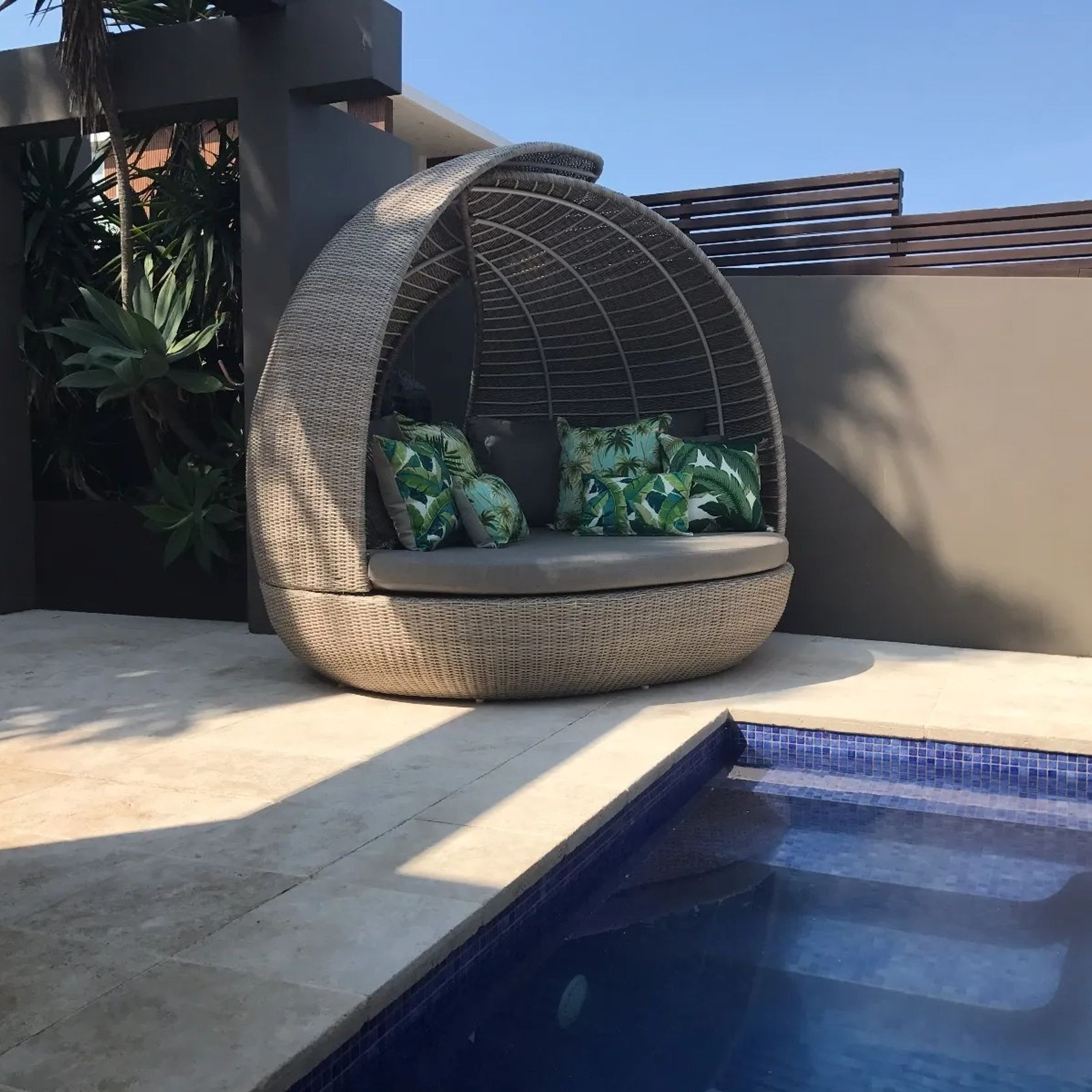 Lotus Wicker  Daybed gallery detail image