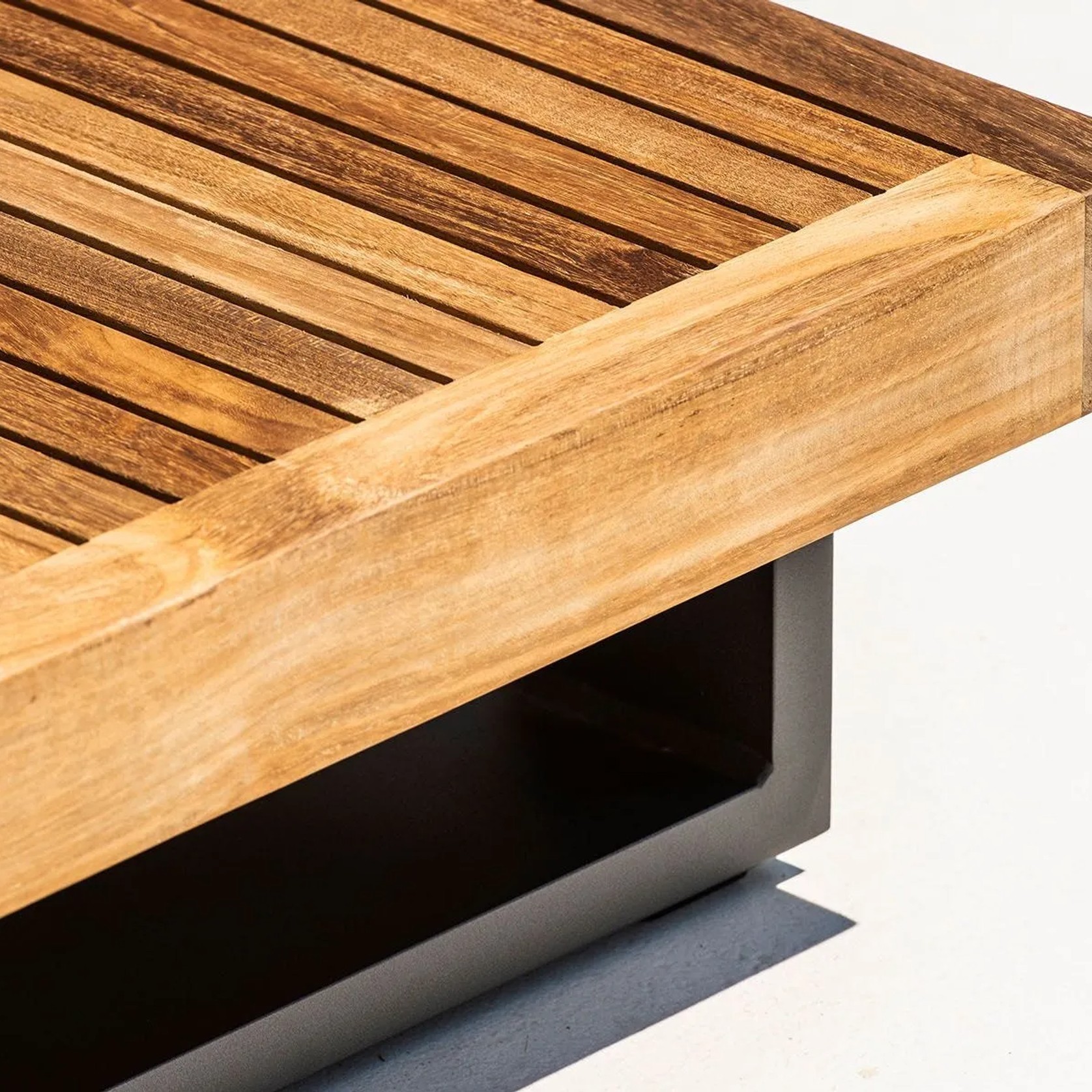 Truro Outdoor Teak Coffee Table gallery detail image