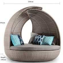 Lotus Wicker  Daybed gallery detail image