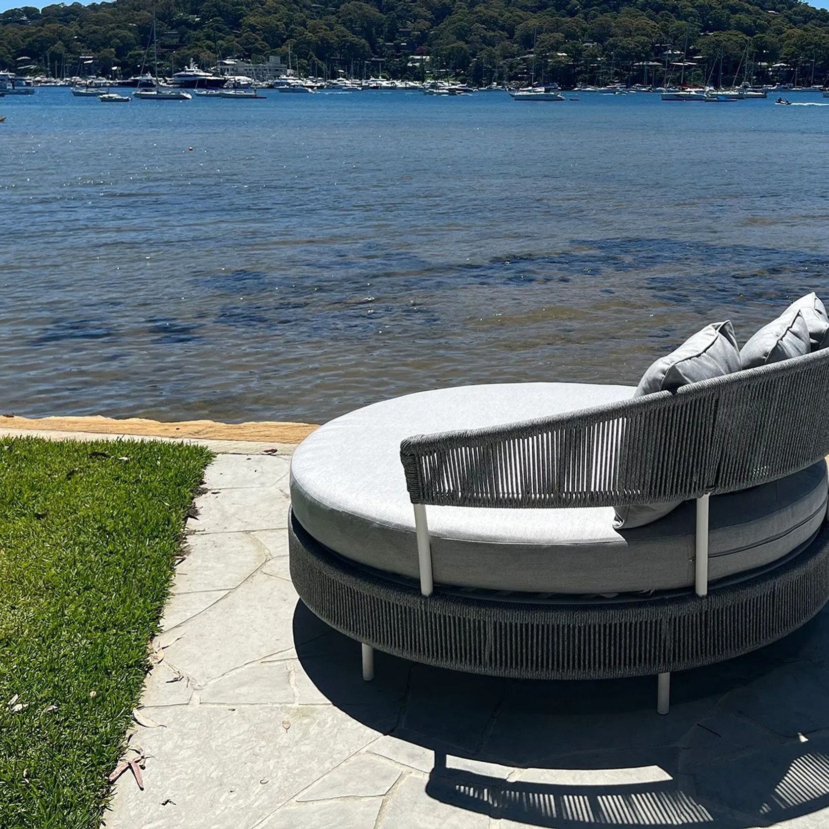 Nivala Rope Daybed | Grey Chine gallery detail image