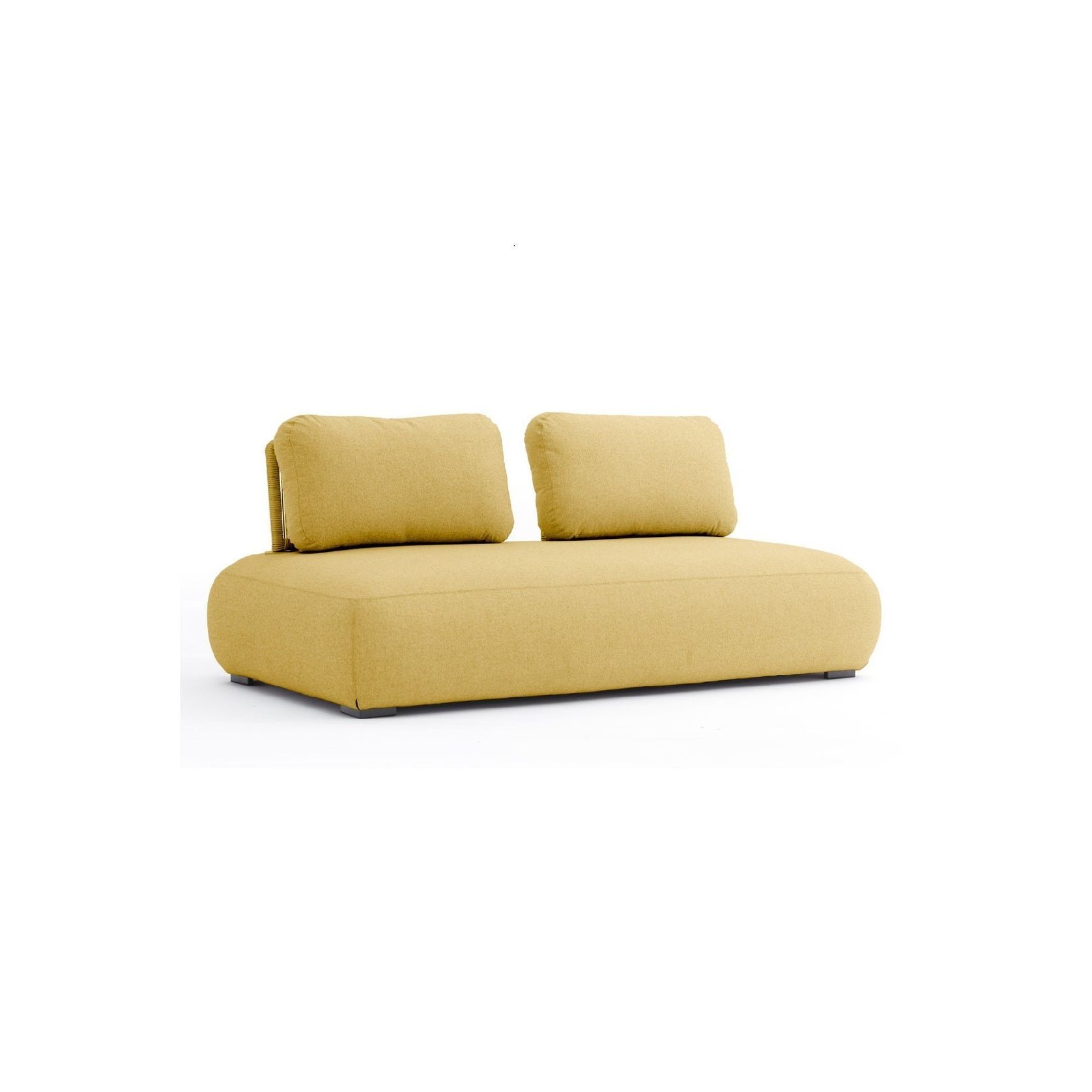 Ora Two Seater Outdoor Lounge - Yellow gallery detail image