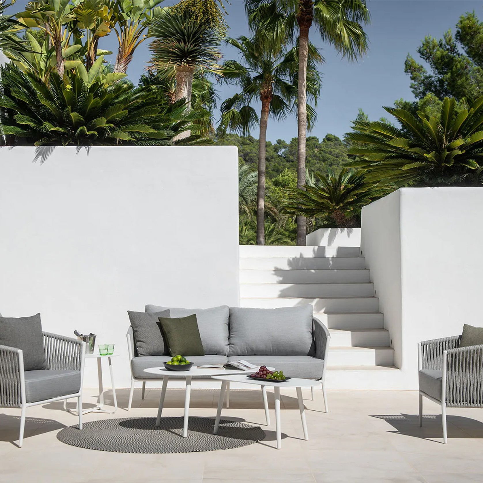 Gizella 4pc Outdoor Sofa Setting gallery detail image