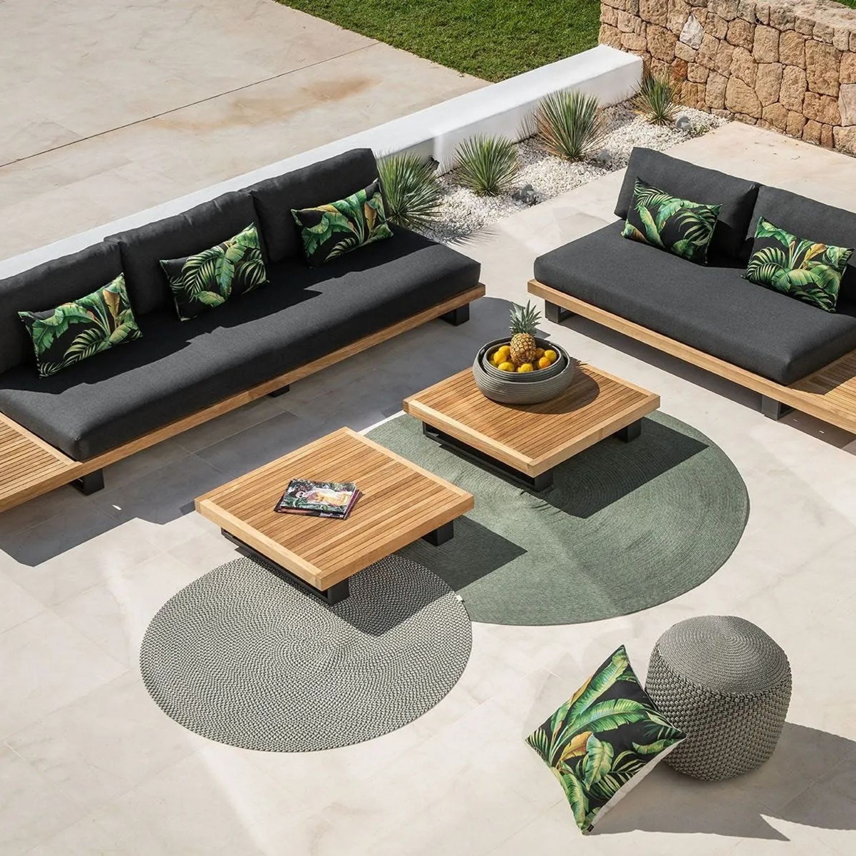 Truro Outdoor Teak Coffee Table gallery detail image