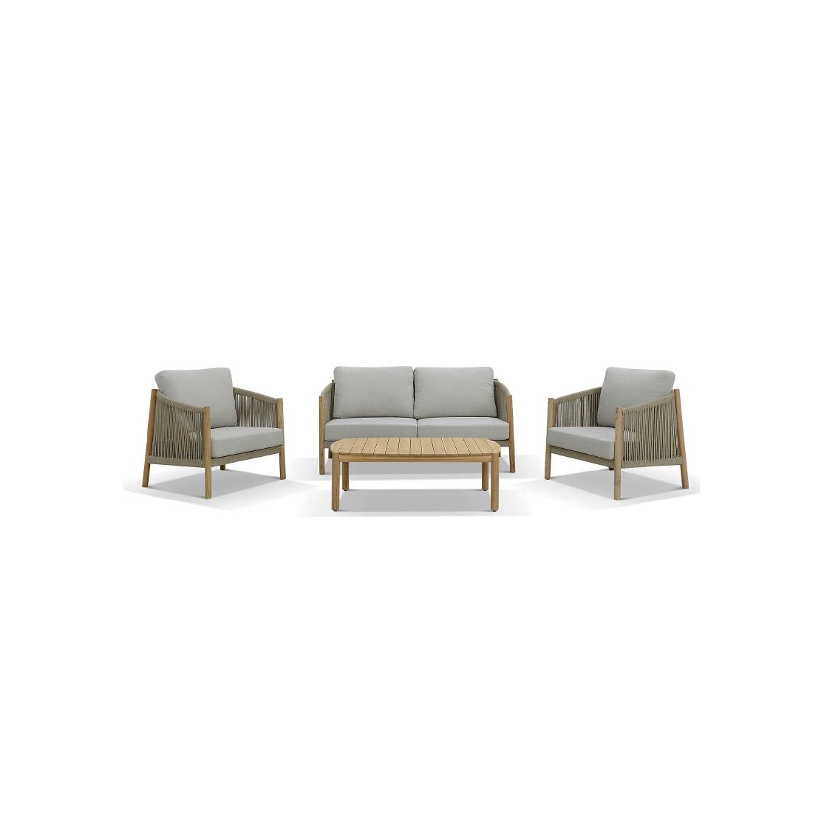 Pescara 4pc Outdoor Lounge Setting gallery detail image