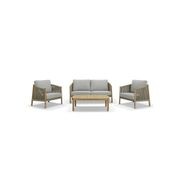 Pescara 4pc Outdoor Lounge Setting gallery detail image