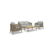 Pescara 4pc Outdoor Lounge Setting gallery detail image