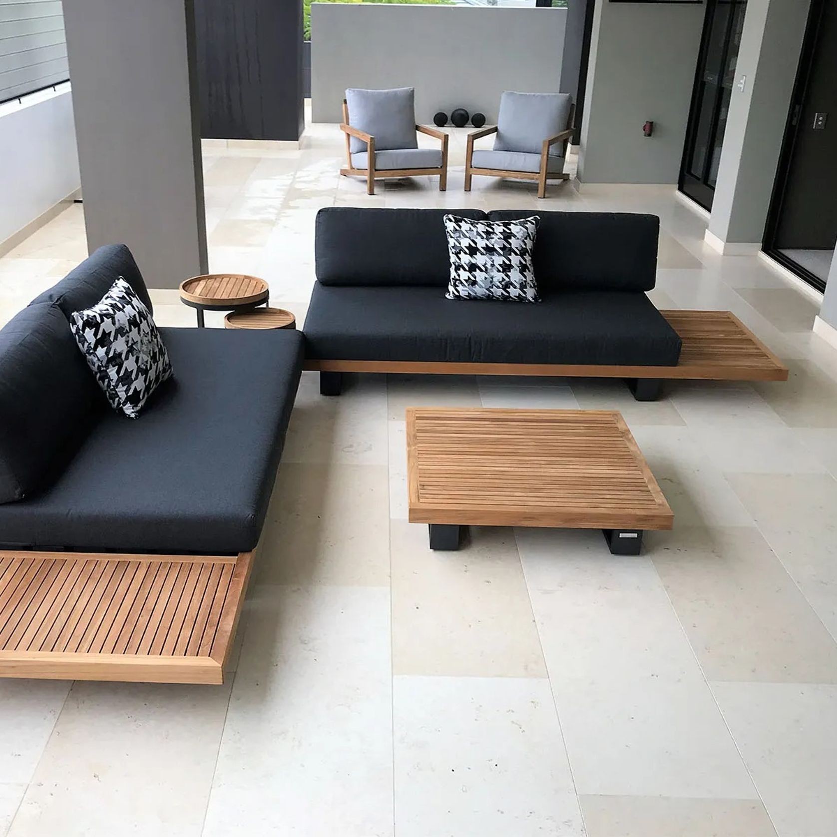 Truro 4 Seater Outdoor Lounge Setting gallery detail image