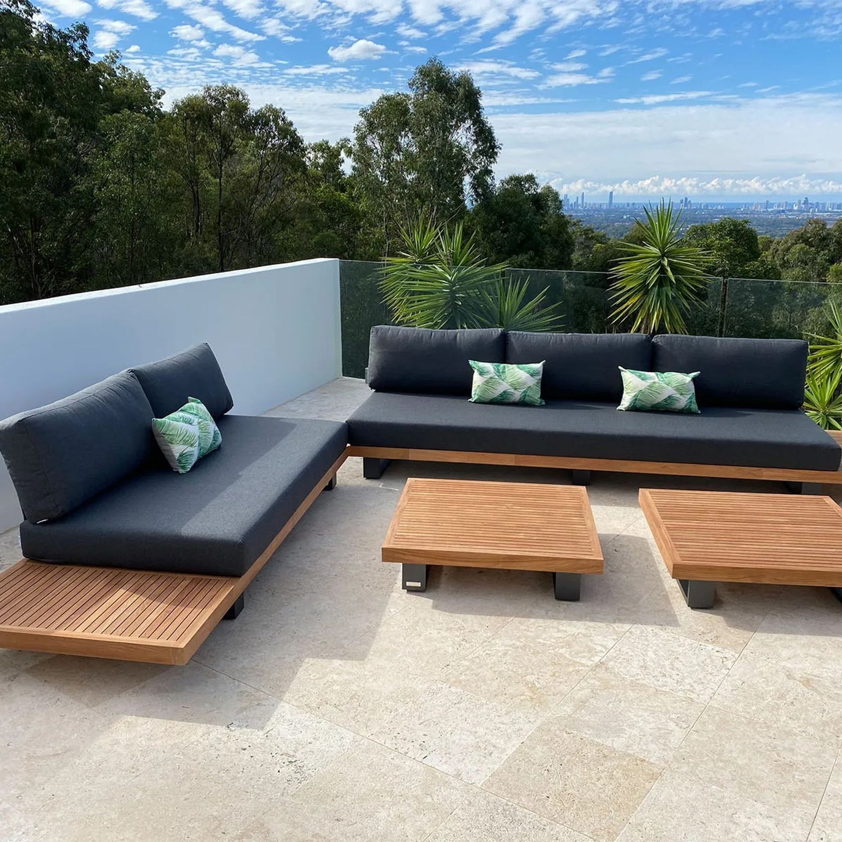Truro 5 Seater Outdoor Lounge Setting gallery detail image