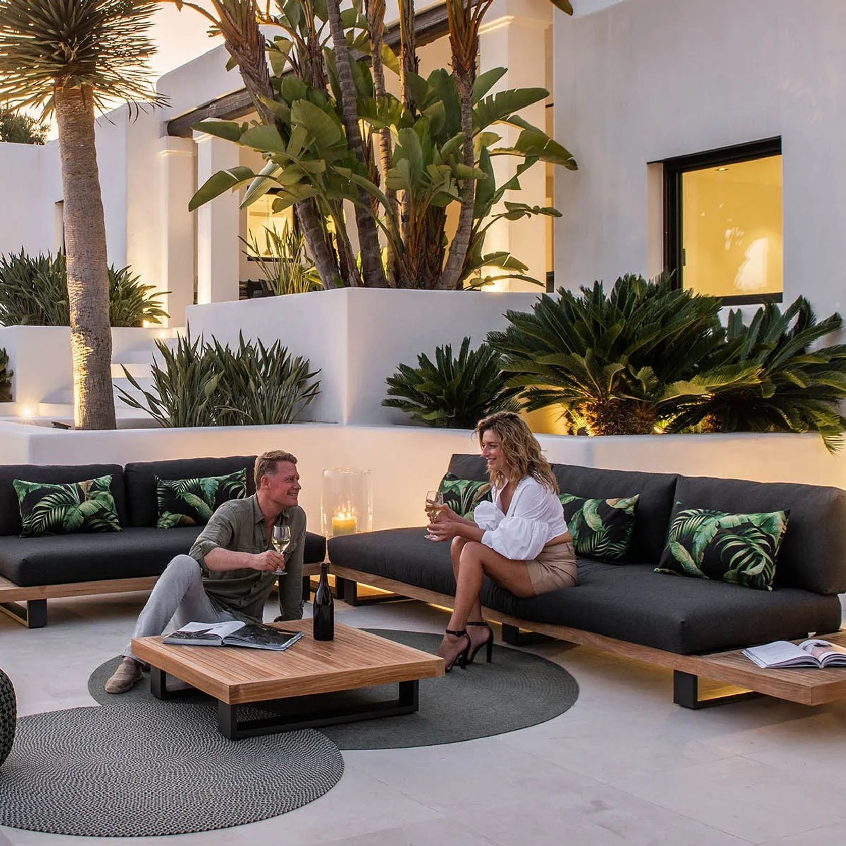 Truro 5 Seater Outdoor Lounge Setting gallery detail image