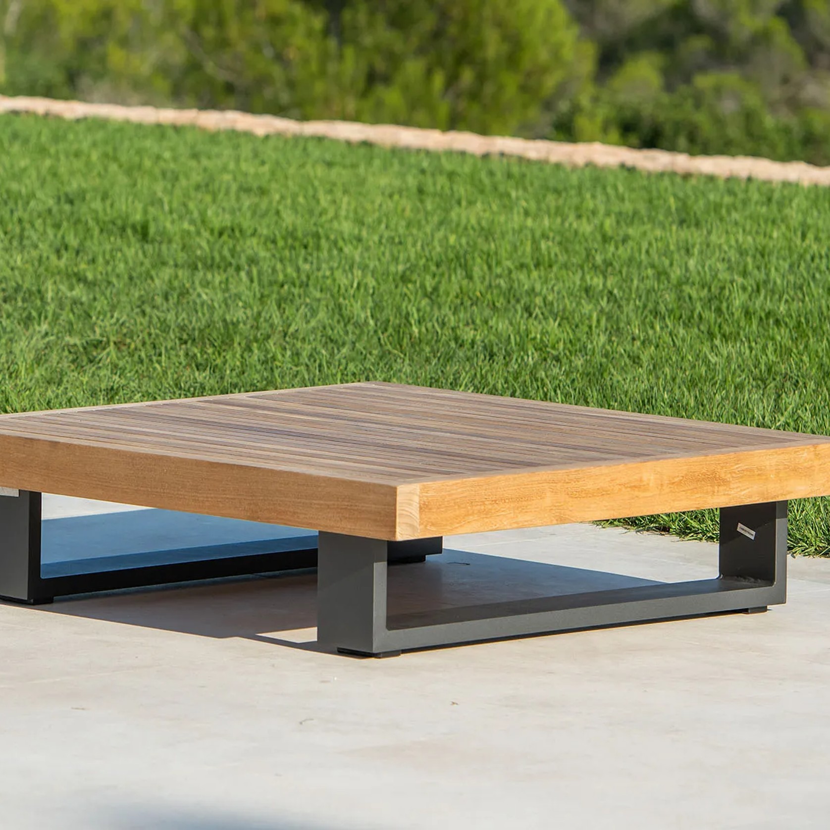 Truro Outdoor Teak Coffee Table gallery detail image