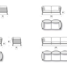 Yak Outdoor Armchair & Sofa by DePadova gallery detail image