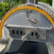 Piccolo Rotating Pizza Oven with Trolley Stand gallery detail image