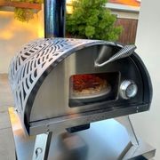 Piccolo Rotating Pizza Oven with Trolley Stand gallery detail image