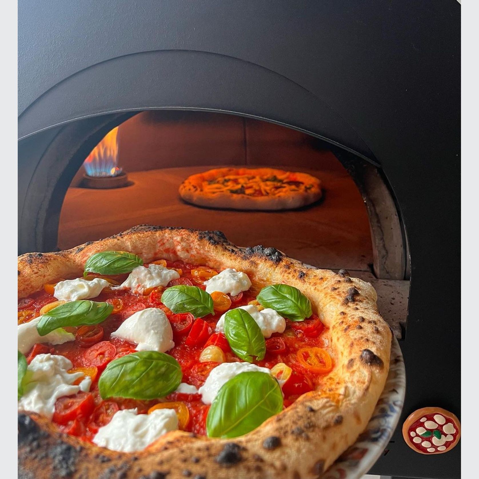 Subito Cotto 80 Refractory Hybrid Gas/Wood Fired Pizza gallery detail image