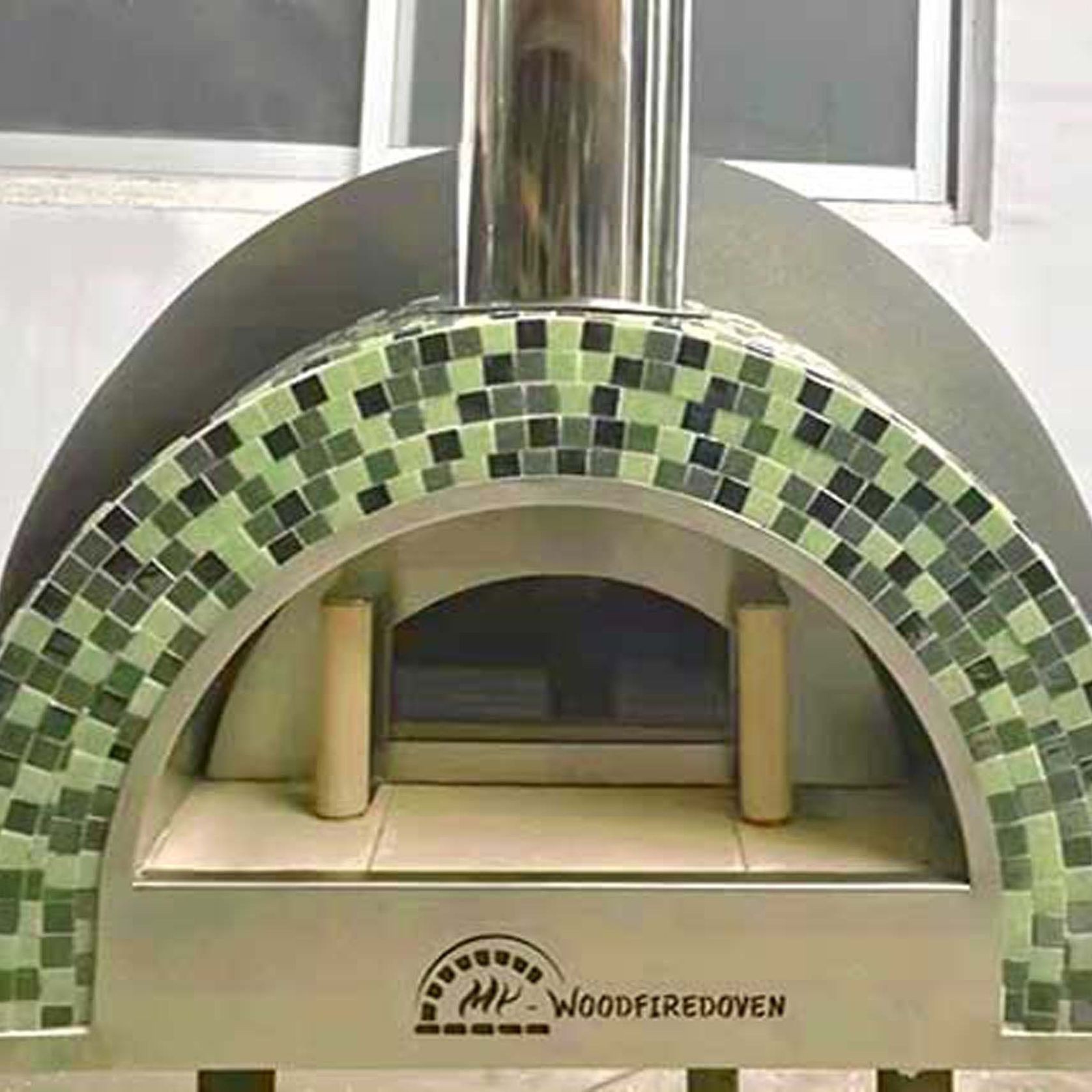 My-Chef Mosaic Wood Fired Pizza Oven gallery detail image