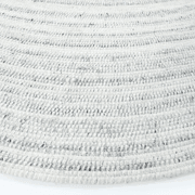 Baya Palm Cove Round Rug - Pumice | Indoor or Outdoor gallery detail image