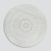 Baya Palm Cove Round Rug - Pumice | Indoor or Outdoor gallery detail image