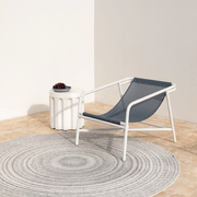 Baya Palm Cove Round Rug - Pumice | Indoor or Outdoor gallery detail image