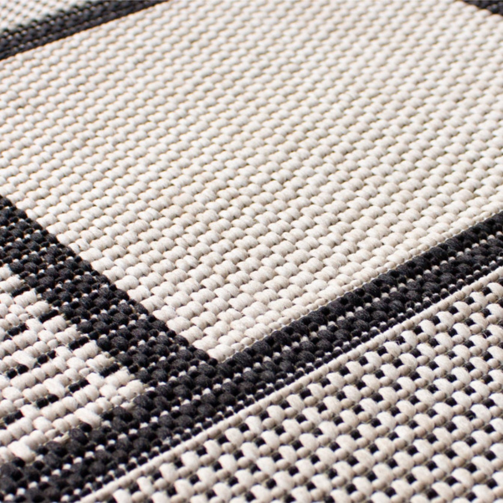 Loom Outdoor Rug in Ashlar Grey gallery detail image