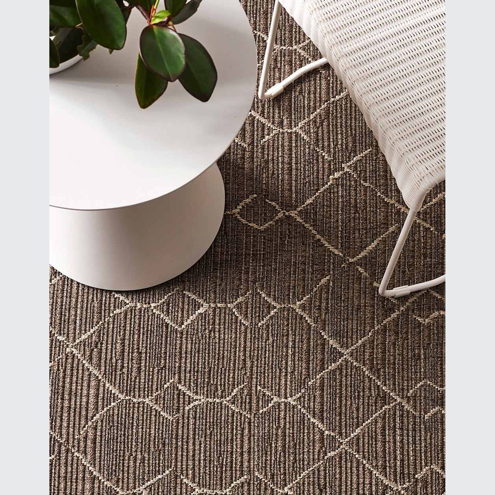 Baya Aruba Outdoor Rug - Graphite gallery detail image