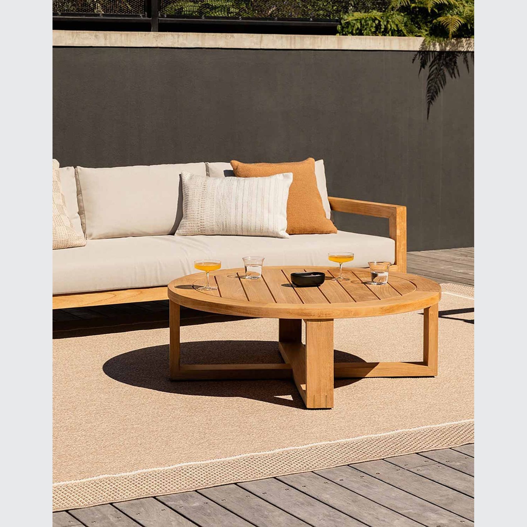 Baya San Jose Outdoor Rug - Stone | Three Sizes gallery detail image