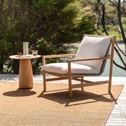 Baya Flax Outdoor Rug - Teak gallery detail image