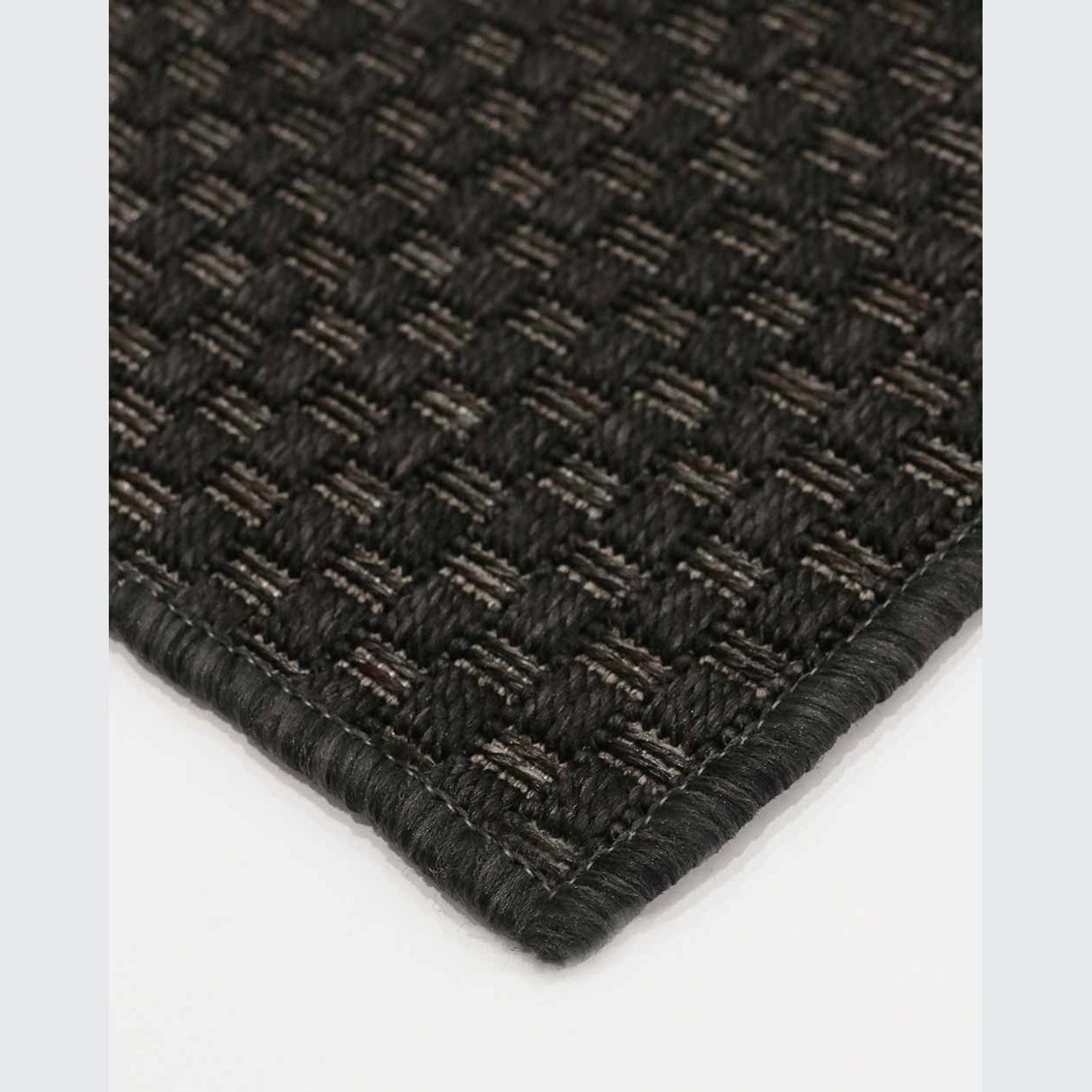 Baya Flax Outdoor Rug - Charcoal gallery detail image