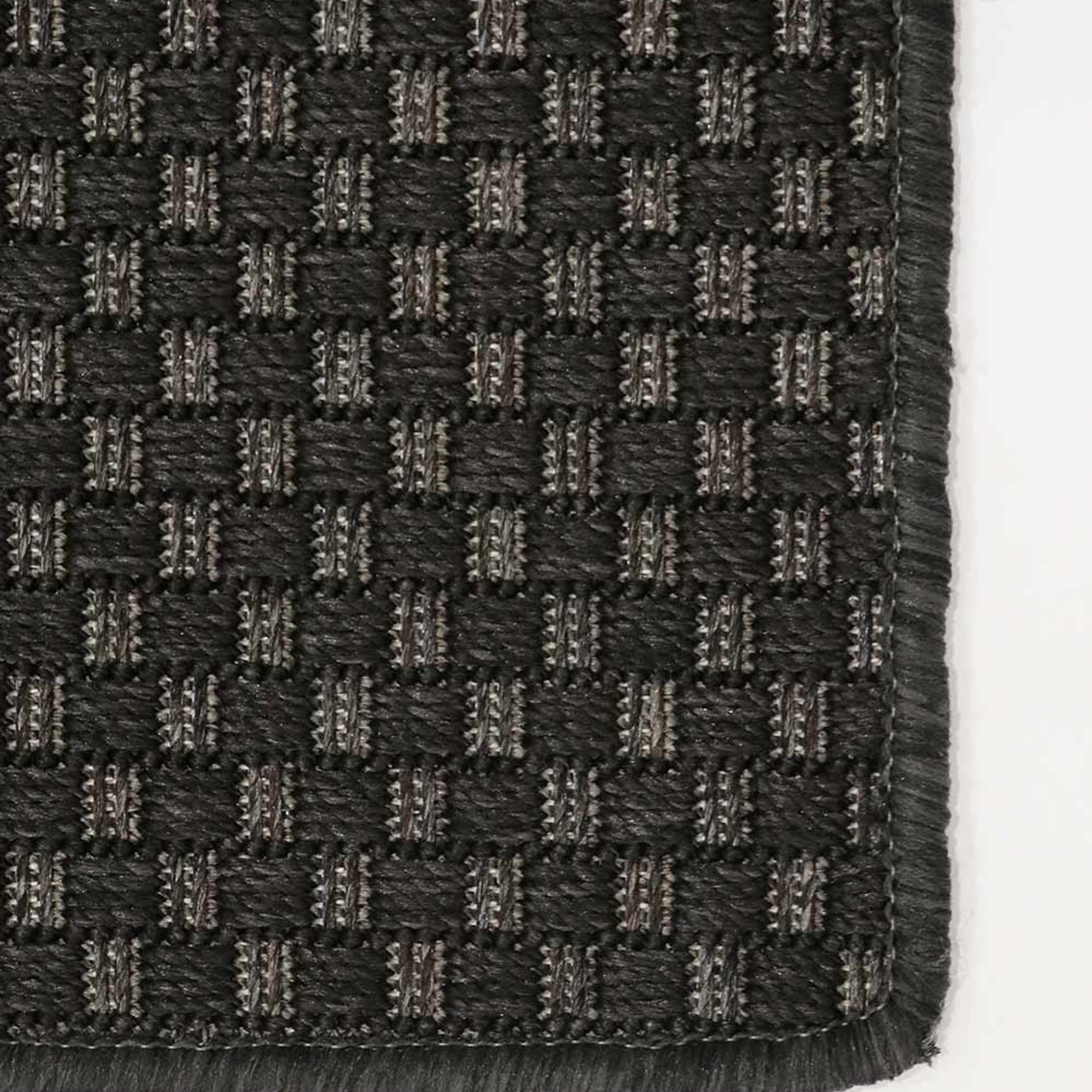 Baya Flax Outdoor Rug - Charcoal gallery detail image