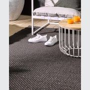 Baya Flax Outdoor Rug - Charcoal gallery detail image