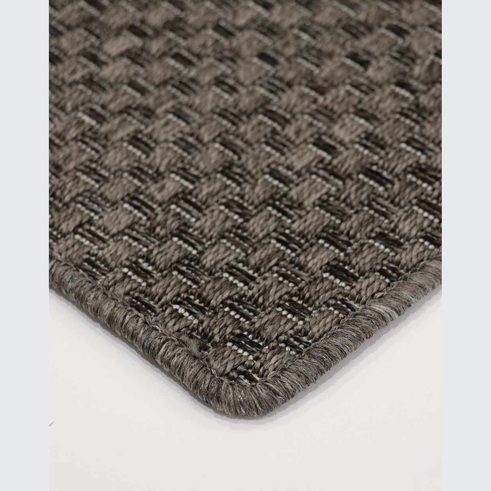 Baya Flax Outdoor Rug - Pewter gallery detail image