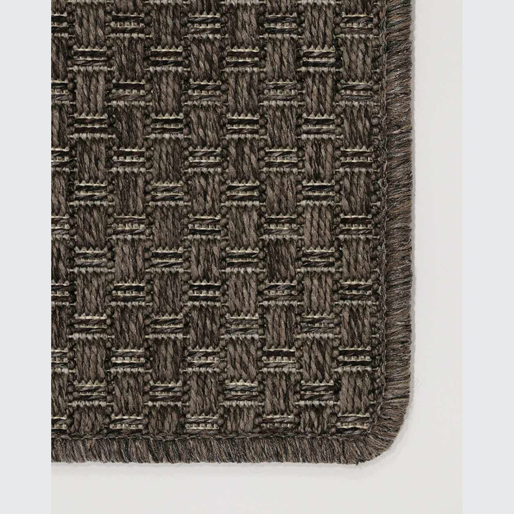 Baya Flax Outdoor Rug - Pewter gallery detail image