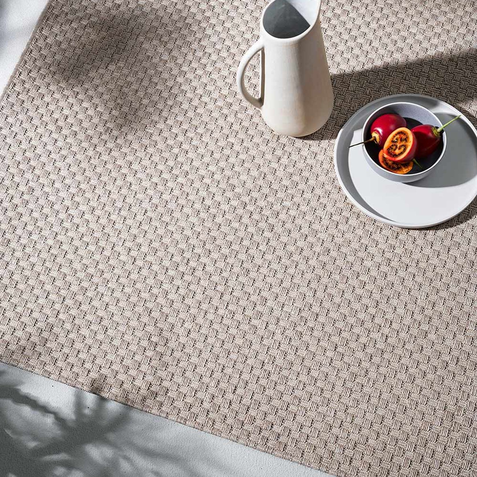 Baya Flax Outdoor Rug - Sand gallery detail image