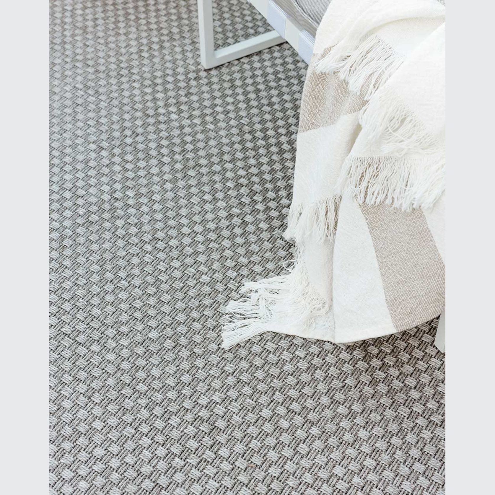Baya Flax Outdoor Rug - Zinc gallery detail image