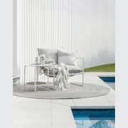 Baya Mornington Outdoor Rug - Dark Pebble | Recycled PET Fibre gallery detail image