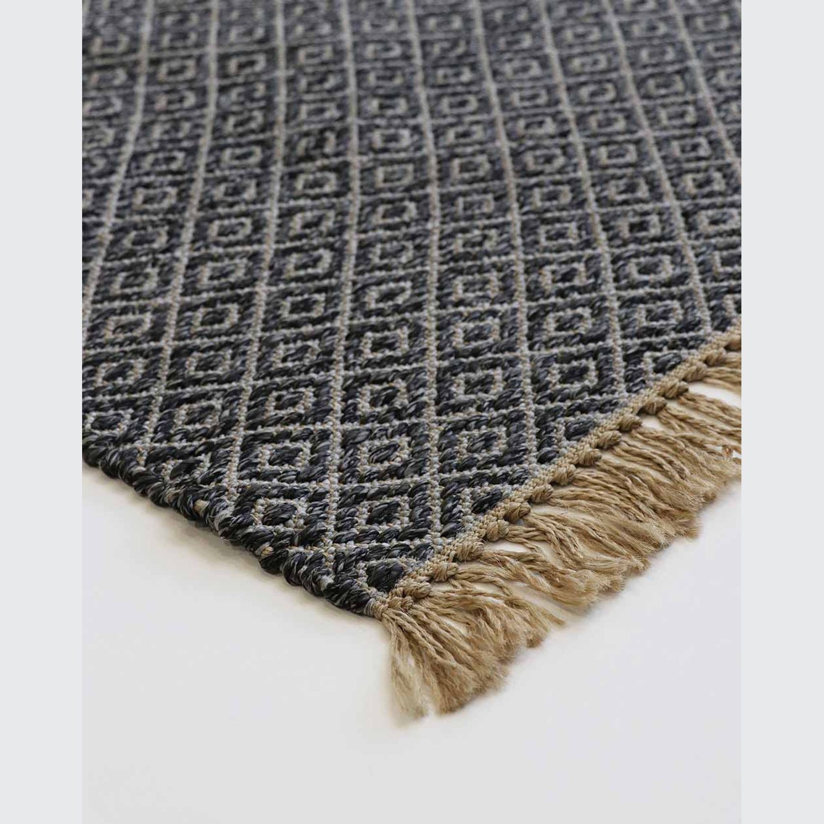 Baya Reef Outdoor Rug - Charcoal gallery detail image