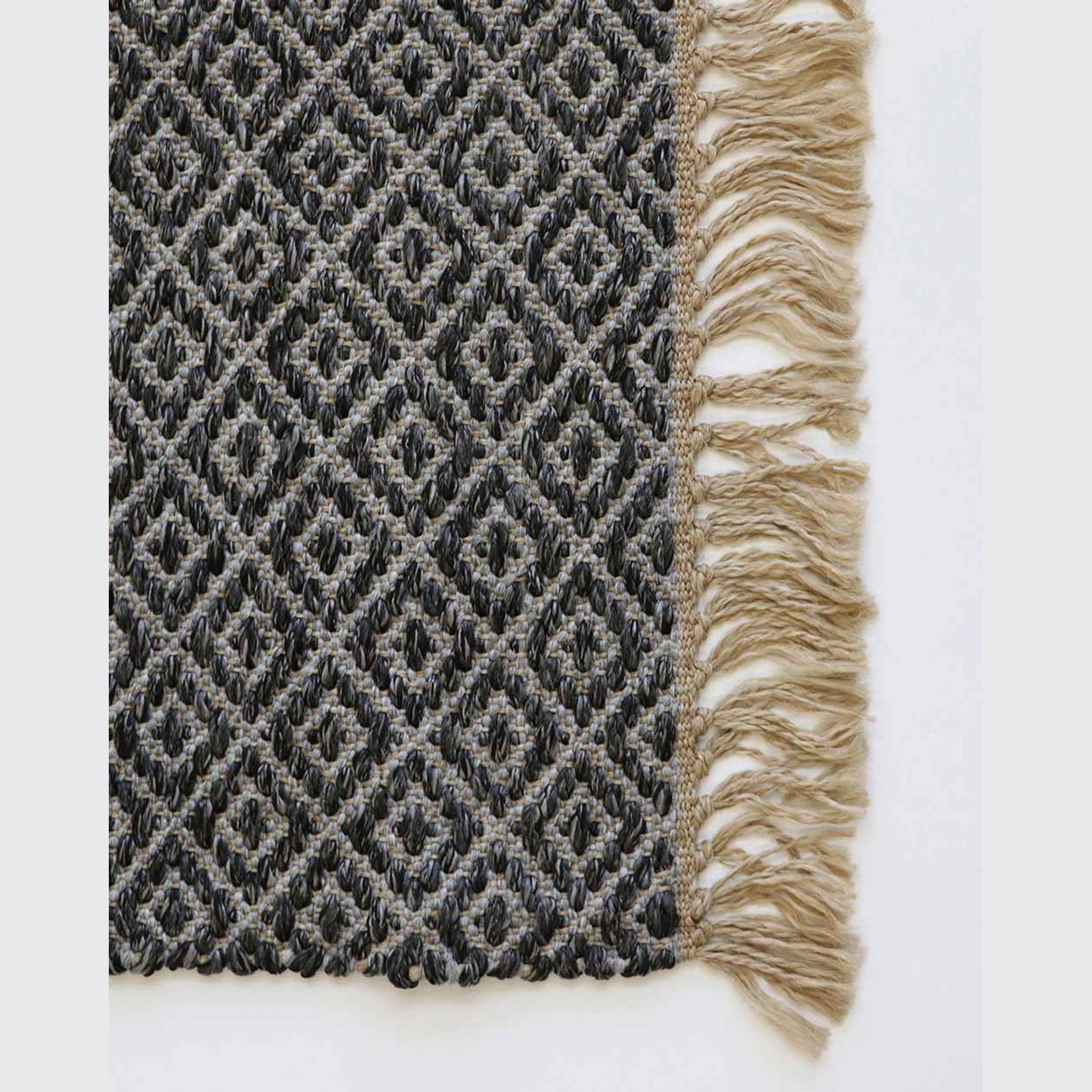 Baya Reef Outdoor Rug - Charcoal gallery detail image